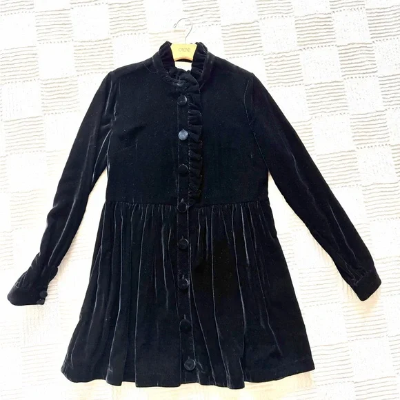 Sézane ‘Sybelle’ black velvet dress - Picture 3 of 6